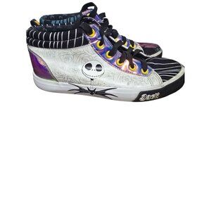 Disney Nightmare Before Christmas Mid Sneaker Jack Skellington Sally